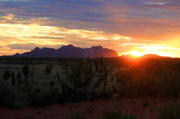 Kata Tjuta Sunset